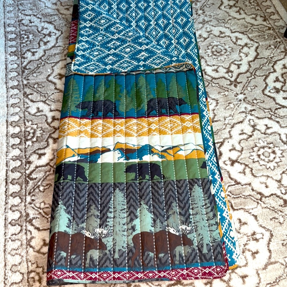 Yosemite Forest Quilt Tapestry